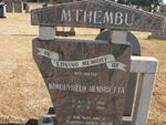 MTHEMBU Nombuyiselo Hendrietta 1985-2001