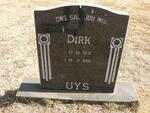 UYS Dirk 1931-2001