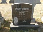 BUBB Gideon 1956-1996