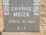 MSIZA Caiphus -1959