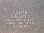 THABETHE Joseph 1900-1949