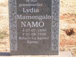 NAMO Lydia Mamongalo 1890-1950
