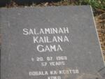 GAMA Salaminah Kailana -1968