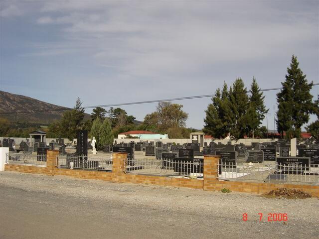 1. Overview of the new cemetery