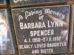 SPENCER Barbara Lynn 1950-1992
