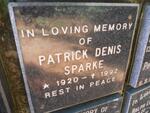 SPARKE Patrick Denis 1920-1992