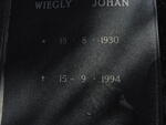 HATTINGH Wiegly Johan 1930-1994