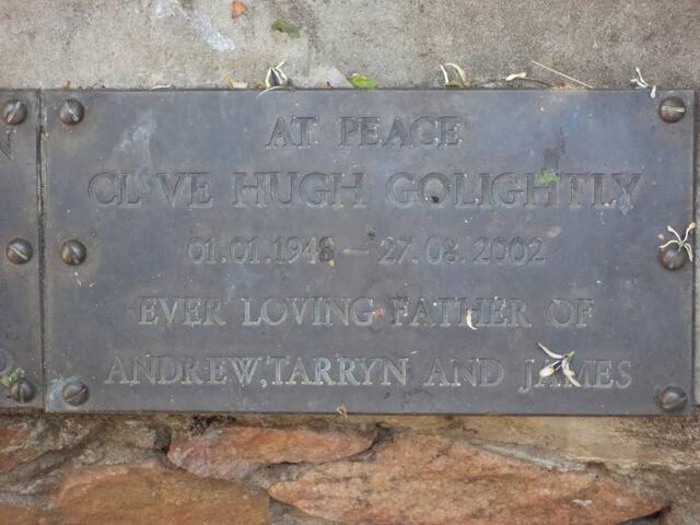 COLIGHTLY Clive Hugh 1948-2002