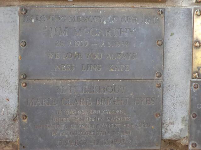 MCCARTHY Jim 1939-1998 :: EEKHOUT M.H. 1907-1992
