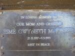 MCKENZIE Esme Gwyneth 1917-1993