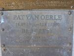 OERLE Pat, van 1914-1990