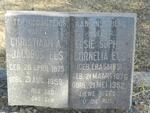 ELS Christiaan A. Jacobus 1875-1959 & Elsie Sophia Cornelia ERASMUS 1876-1952