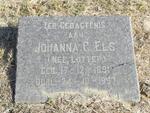 ELS Johanna C. nee LOTTER 1891-1997