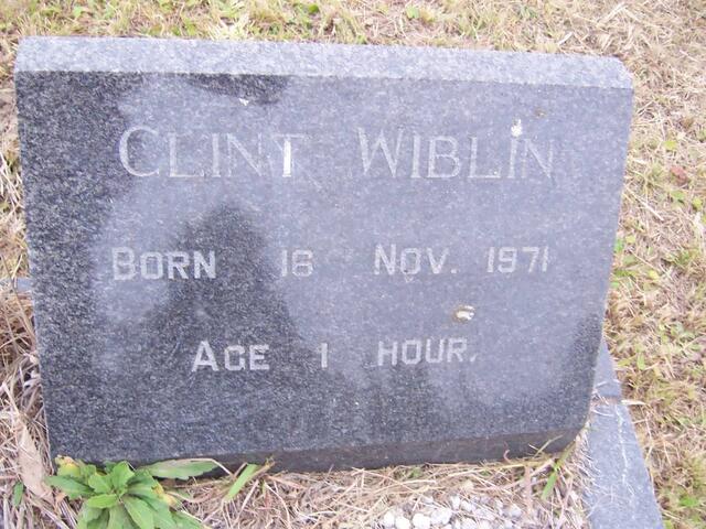 WIBLIN Clint 1971-