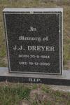 DREYER J.J. 1944-2000