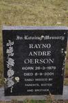 OERSON Rayno André 1979-2001
