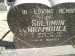 NKAMBULE Solomon 1946-1947