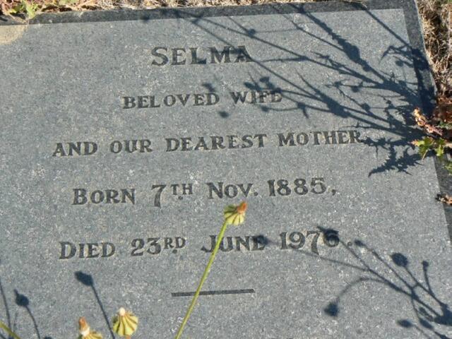 ? Selma 1885-1976