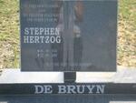 BRUYN Stephen Hertzog, de 1924-2005