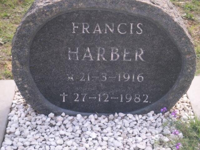 HARBER Francis 1916-1982