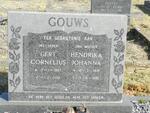 GOUWS Gert Cornelius 1923-2008 & Hendrika Johanna 1919-1996