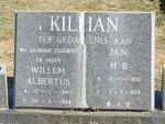 KILLIAN Willem Albertus 1945-1984 :: KILLIAN Jan H.B. 1952-1998