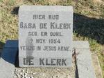 KLERK Baba, de 1954-1954