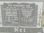 NEL Arnoldus Francois 1937-1983 & Magdalena Marthina Susanna 1940-2003