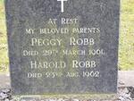 ROBB Harold -1962 & Peggy -1961