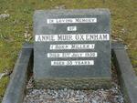 OXENHAM Annie Muir nee MILLER -1950