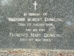 DOWLING Walford Robert -1929 & Florence Mary -1963