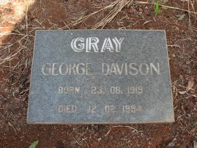 GRAY George Davison 1919-1994