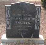 EKSTEEN Johanna Elizabeth nee LOMBARD 1878-1953