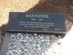 ? Hannatjie 1940-1959