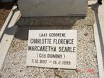 SEARLE Charlotte Florence Margaretha nee DUMINY 1897-1999