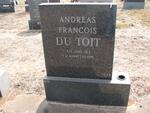 TOIT Andreas Francois, du 1913-1991