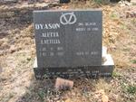DYASON Aletta Laetitia 1929-1999