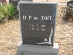 TOIT D.P., du 1920-1998