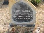 ERASMUS Harry Harber 1911-1998 & Anna Magdalena H. 1913-2010