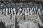 DODERLEIN Sabine -1947