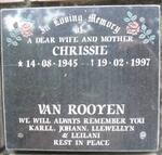 ROOYEN Chrissie, van 1945-1997