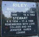 RILEY Bill 1897-1990 & Nell 1901-1982 :: RILEY Stewart 1934-1998