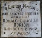 RORICH Ronald Douglas 1907-1982