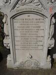 MARTIN William Wesley 1828-1883 & Sarah Ann THORNE 1834-1894