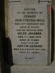 MILLS Edward John Percival -1937 & Helen Johanna -1949 :: MILLS Austin Edward -1918