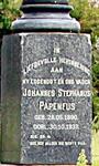 PAPENFUS Johannes Stephanus 1890-1937