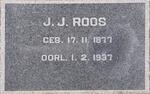 ROOS J.J. 1877-1937