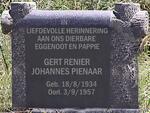 PIENAAR Gert Renier Johannes 1934-1957