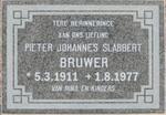 BRUWER Pieter Johannes Slabbert 1911-1977