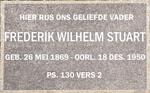 STUART Frederik Wilhelm 1869-1950